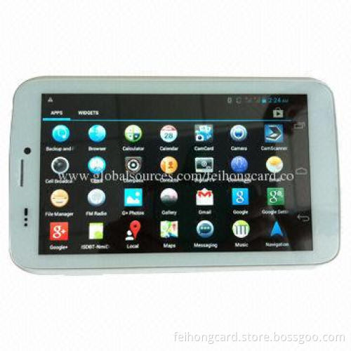 Best 7-inch Quad Core 3G Tablet PC with MTK6589, 1GB/8GB, 1,024 x 600, GPS, FM